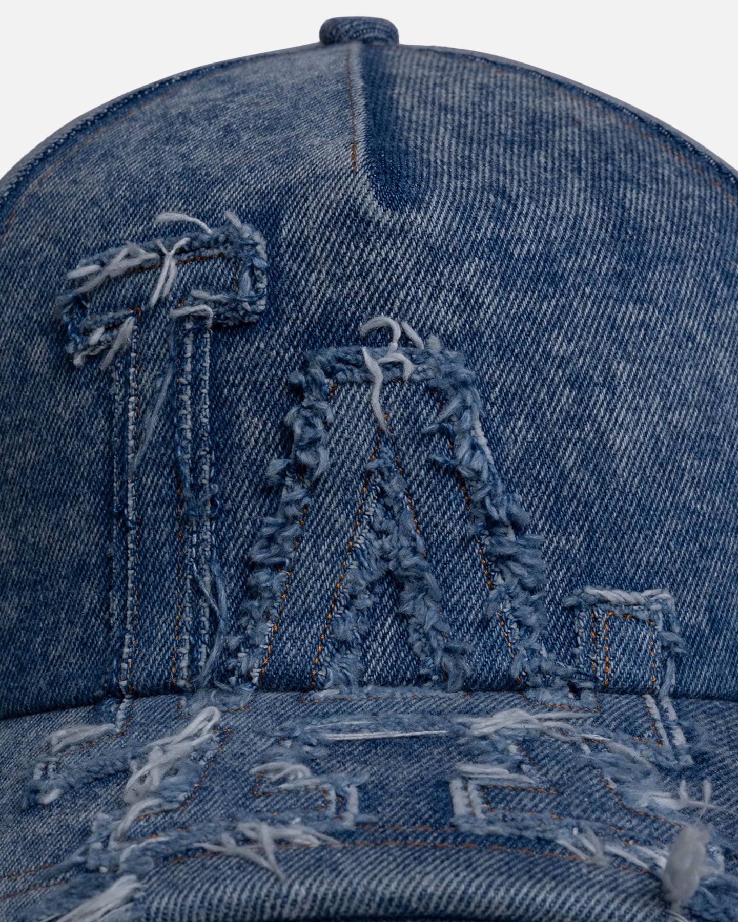 New Era Los Angeles Dodgers 'Denim Over' 9FORTY A-Frame Strapback Denim