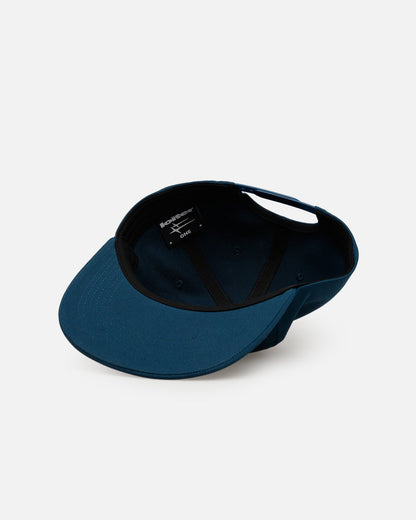 Loiter Hybrid Snapback Cap Petrol Blue