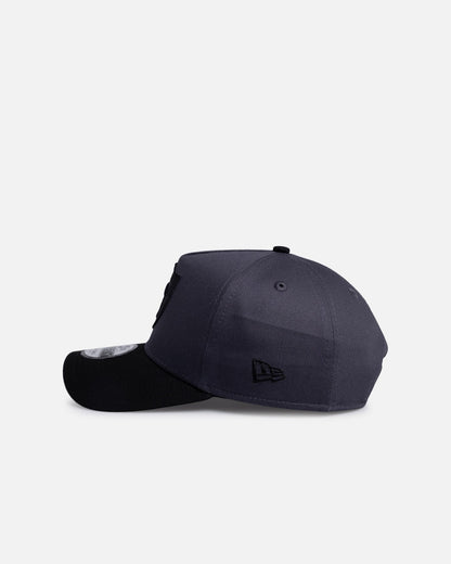 New Era Las Vegas Raiders 'Graphite Black' 9FORTY A-Frame Snapback Black/Grey