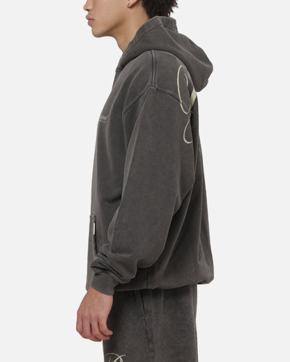 Represent Owners Club Script Hoodie Vintage Grey