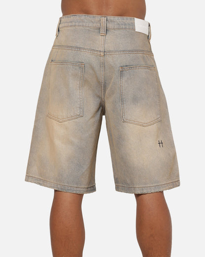 Saint Morta Amplus Sacrament Jorts Dirty Vintage Blue
