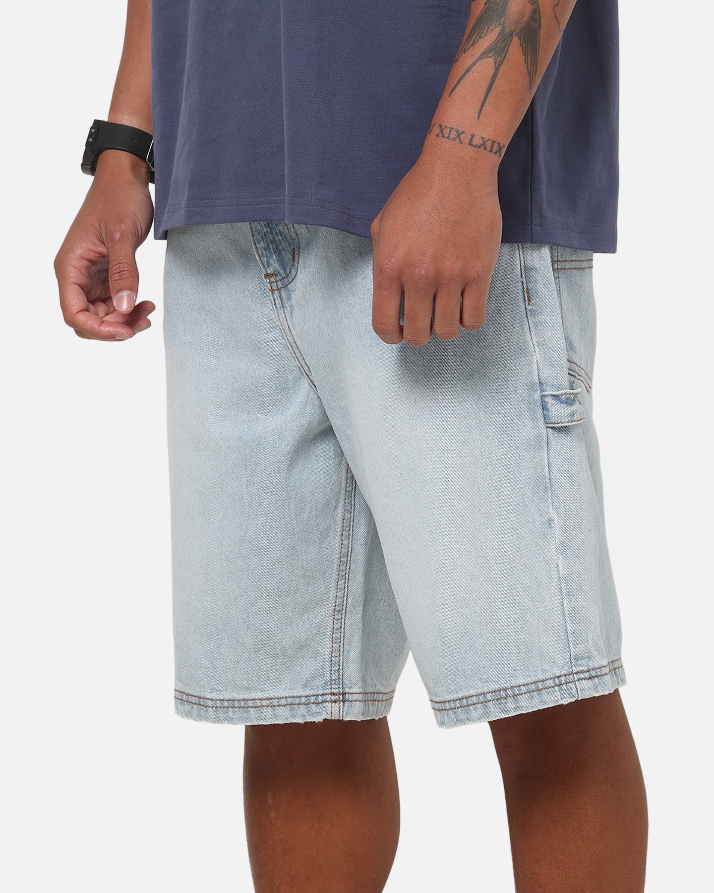 Carre Carpenter Jorts Sunfade Blue