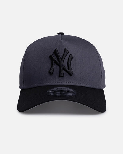 New Era New York Yankees 'Graphite Black' 9FORTY A-Frame Snapback Black/Grey