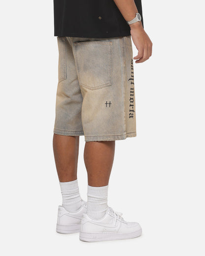 Saint Morta Amplus Sacrament Jorts Dirty Vintage Blue