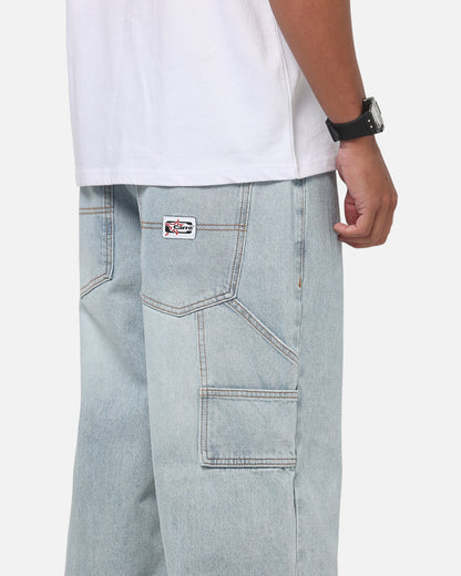 Carre Baggy Carpenter Jeans Sunfade Blue