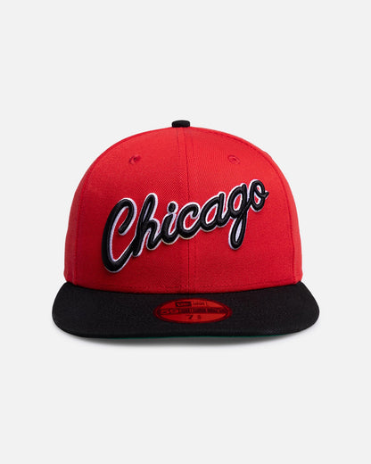 New Era Chicago Bulls 'Two Tone' 59FIFTY Fitted Red