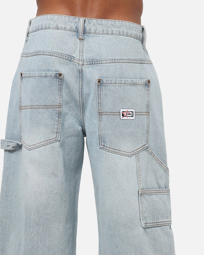 Carre Baggy Carpenter Jeans Sunfade Blue