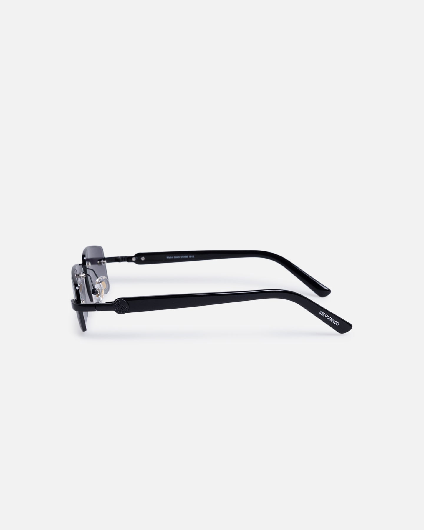 Belvoir & Co Mabel Sunglasses Black/Stealth