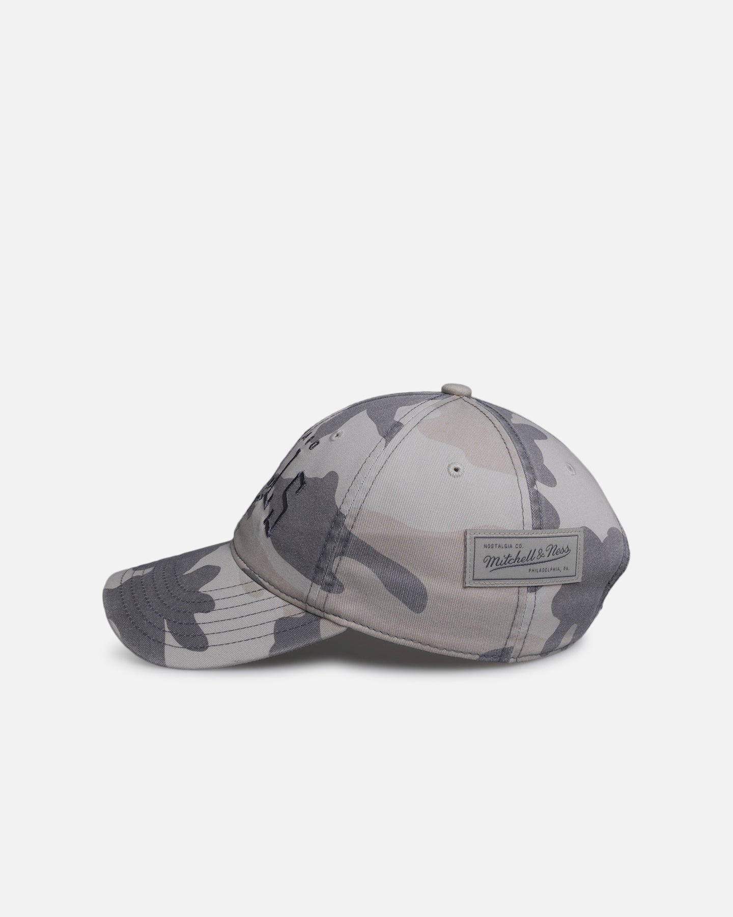 Mitchell & Ness Chicago Bulls 'Snow Camo' Dad Fit Strapback Snow Camo
