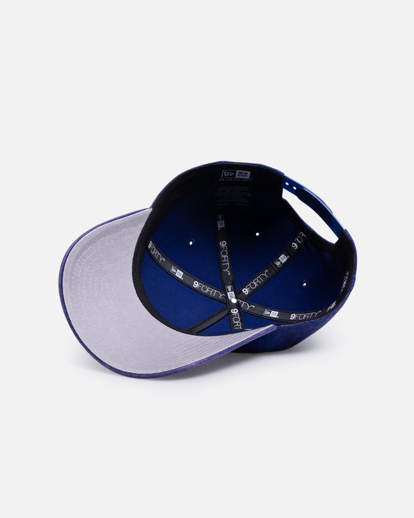 New Era Los Angeles Dodgers 'Washed' 9FORTY A-Frame Snapback Blue