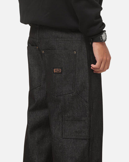 Carre Baggy Carpenter Jeans Raw Black