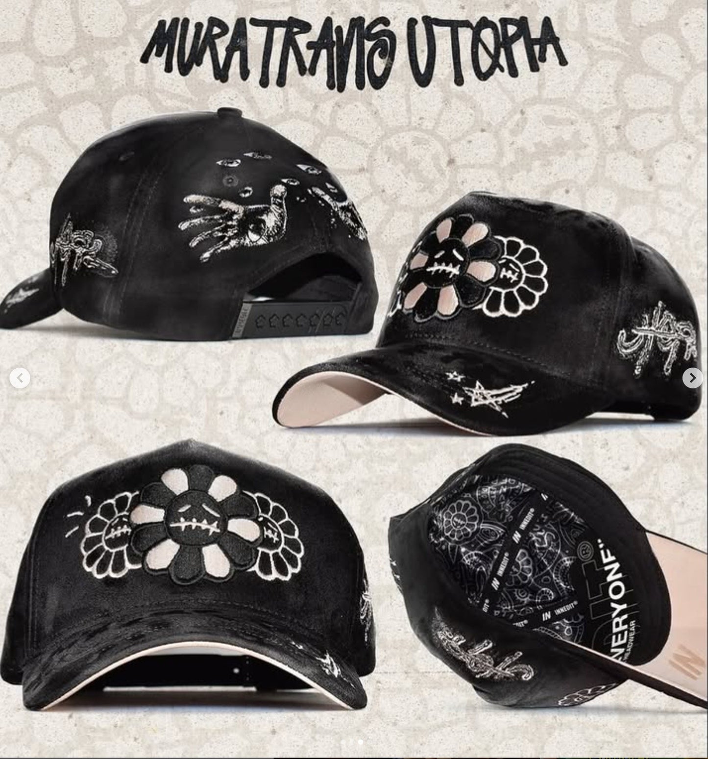 3-CROSSES BASEBALL CAP