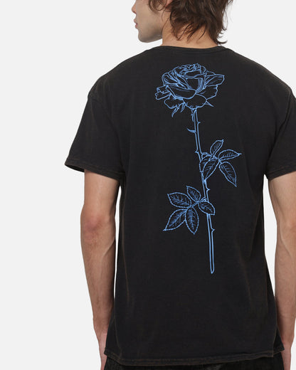 XXIII Rose T-Shirt Black/Blue