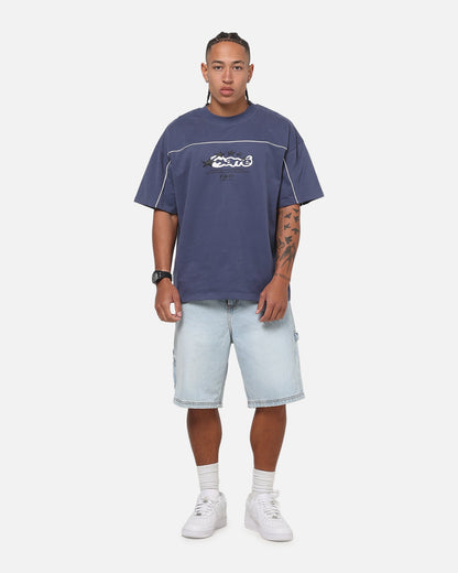 Carre Carpenter Jorts Sunfade Blue