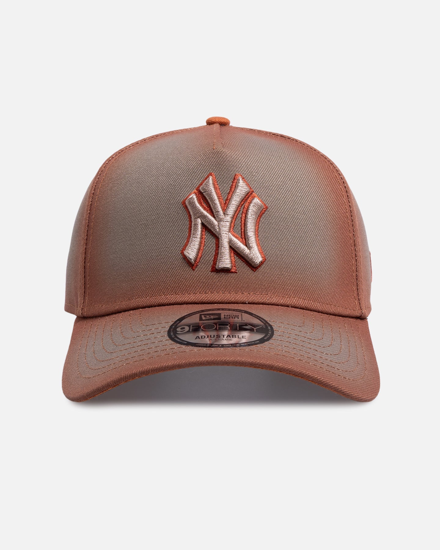 New Era New York Yankees 'Gradient Edge' 9FORTY A-Frame Snapback Camel