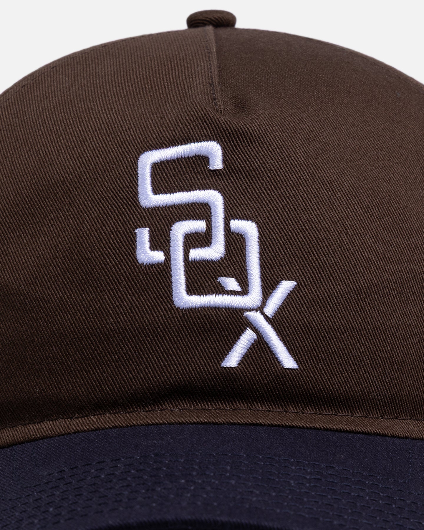 New Era Chicago White Sox 'Walnut Navy' 9FORTY A-Frame Snapback Brown/Blue