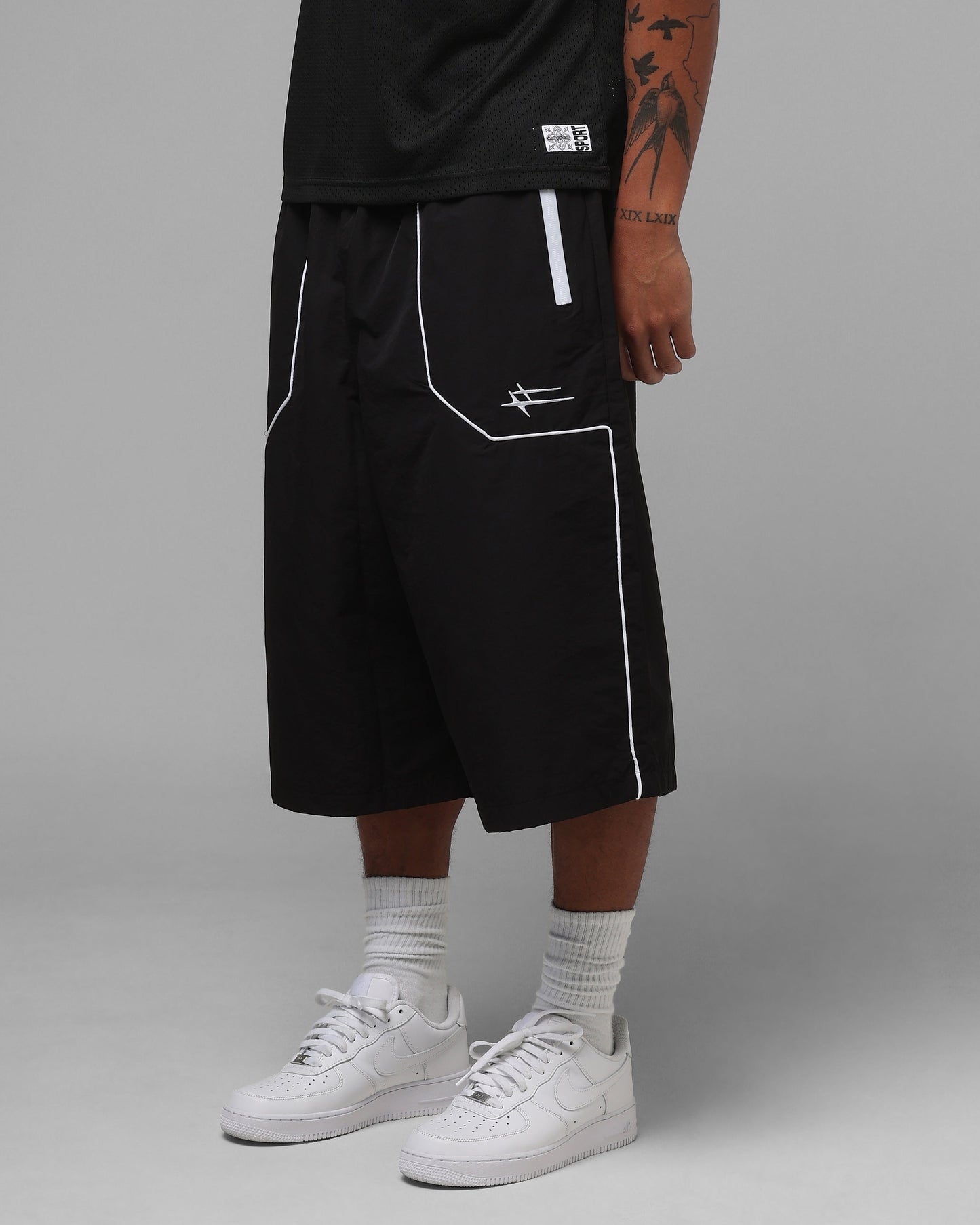 Loiter Pinline Board Shorts Black