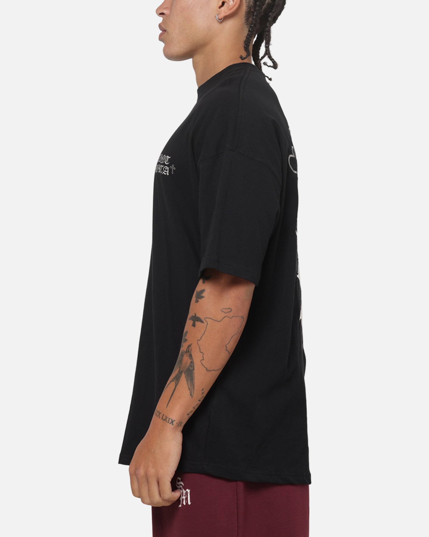 Saint Morta Alter Boxy T-Shirt Black