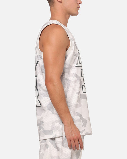 Mitchell & Ness Los Angeles Lakers Shaquille O'Neal #34 Snow Camo Energy Swingman Jersey Vintage White