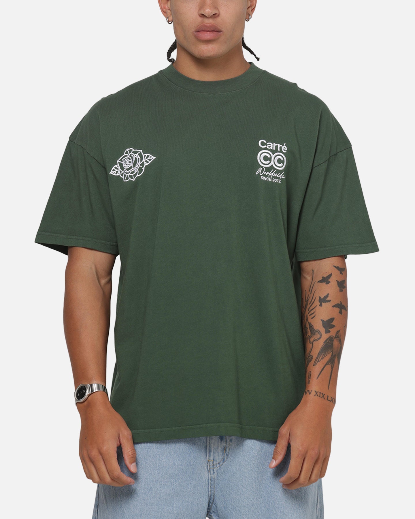 Carre CC 2.0 T-Shirt Forest Green