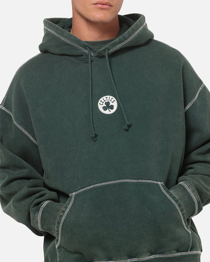 Mitchell & Ness Boston Celtics Star Script Hoodie Pine Green