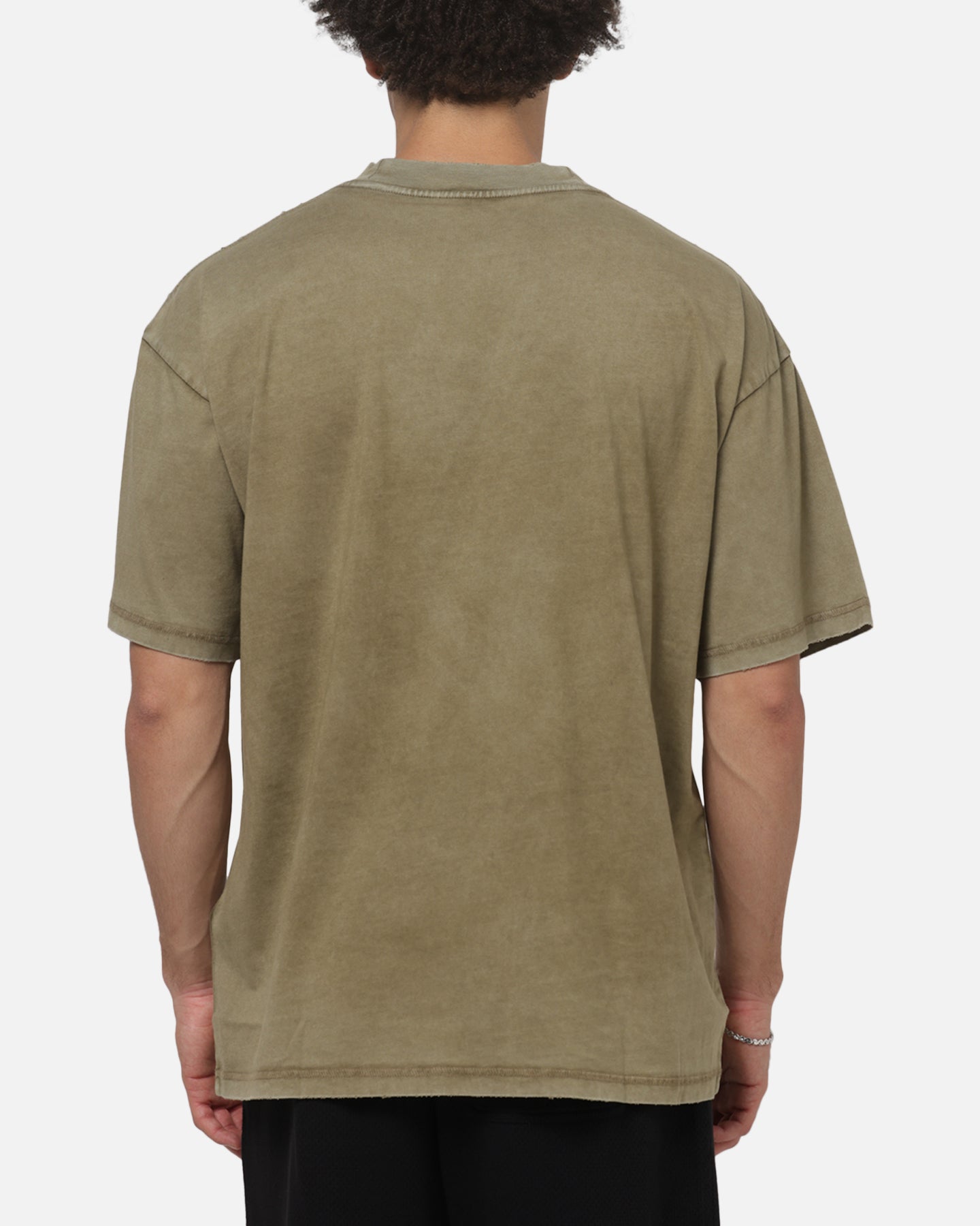 Represent Embellished Represent T-Shirt Vintage Khaki