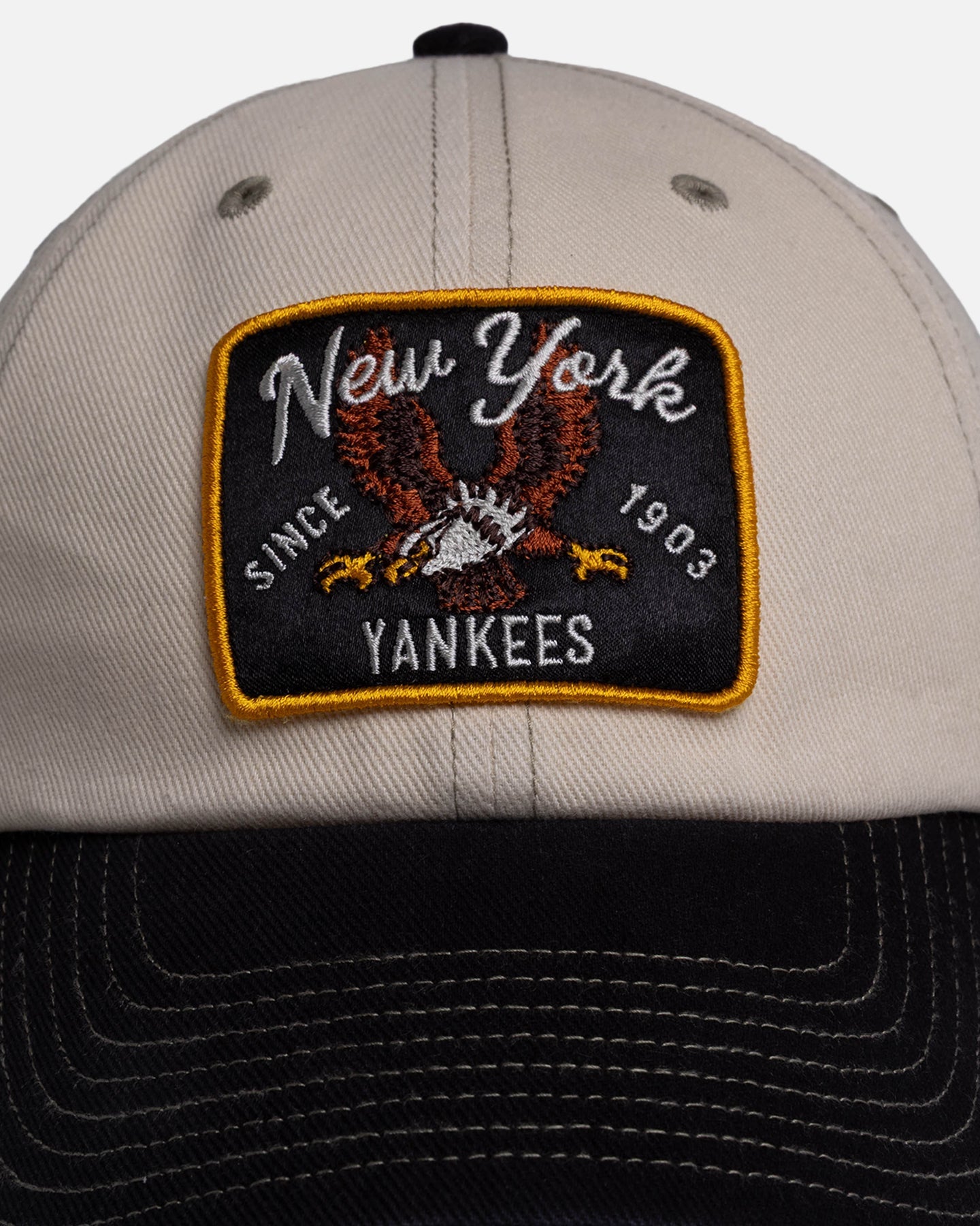 47 Brand New York Yankees 'Keepsake' 47 Clean Up Strapback Natural
