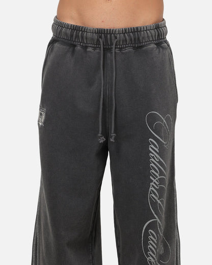 Mitchell & Ness Las Vegas Raiders Star Script Relaxed Track Pants Washed Black