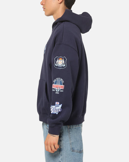 Mitchell & Ness New South Wales Blues Box Fit Fleece Hoodie Navy