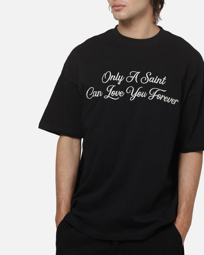 Saint Morta Lover Boxy T-Shirt Black