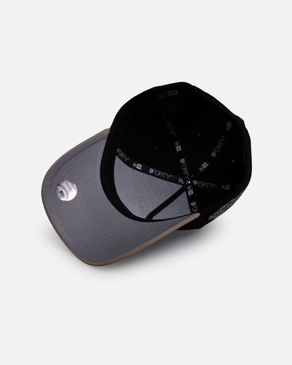 New Era New York Mets 'Black Camel' 9FORTY A-Frame Snapback Black/Camel