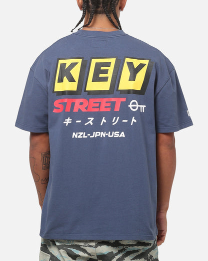 Key Street Pocket T-Shirt Navy