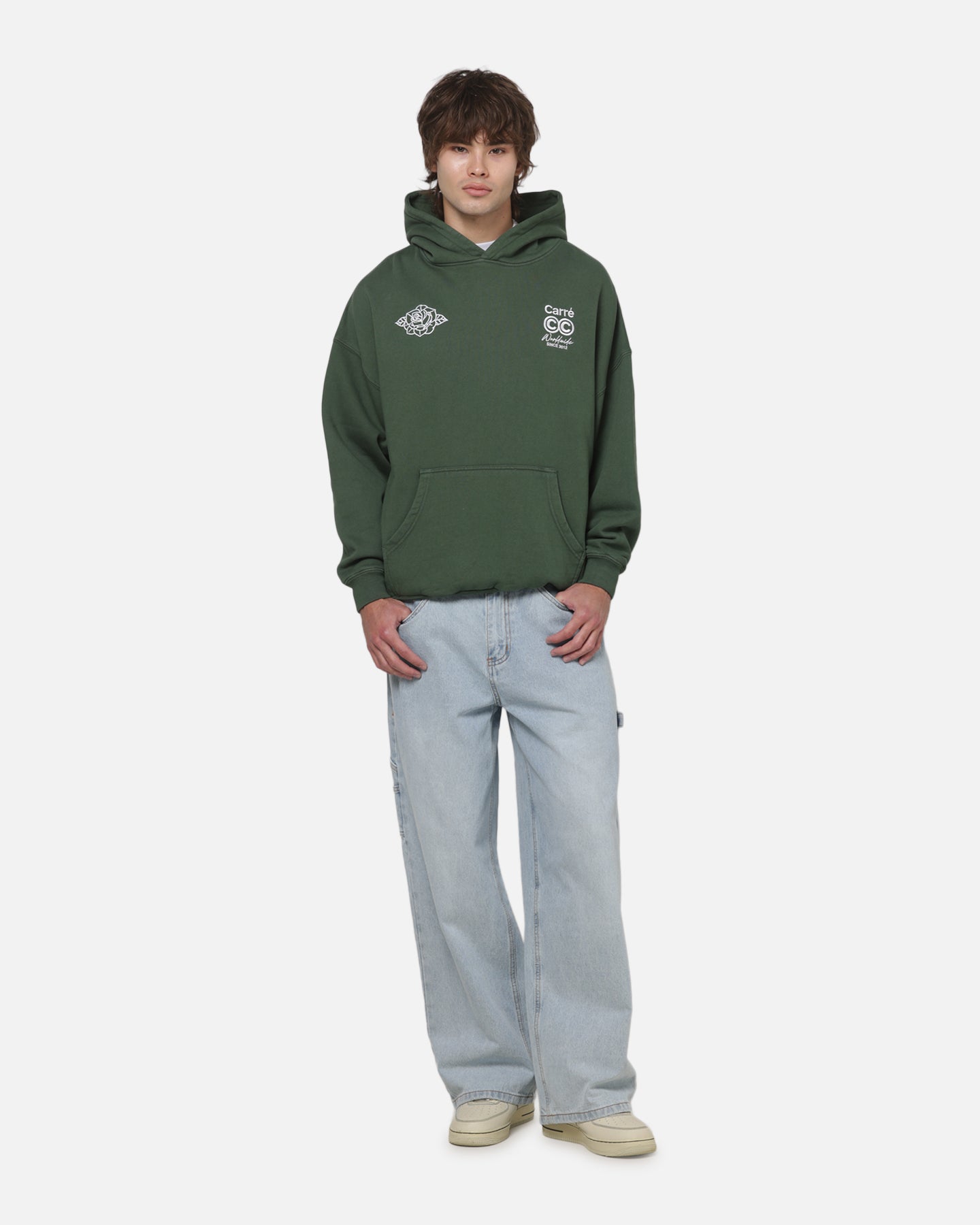 Carre CC 2.0 Hoodie Forest Green