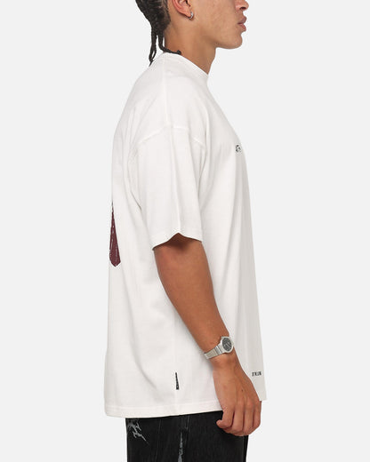 Saint Morta ATHLTC S4 Boxy T-Shirt Off White