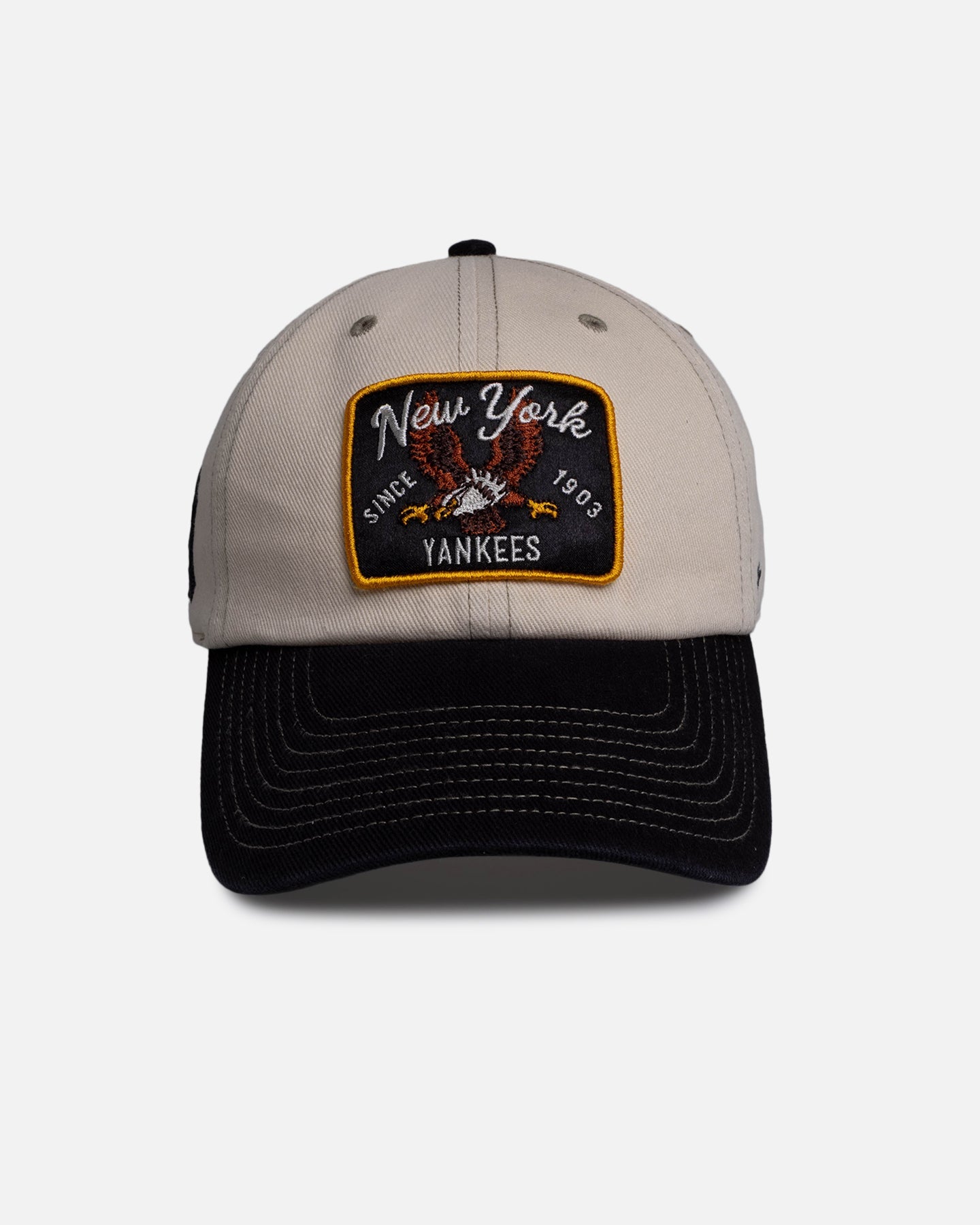 47 Brand New York Yankees 'Keepsake' 47 Clean Up Strapback Natural