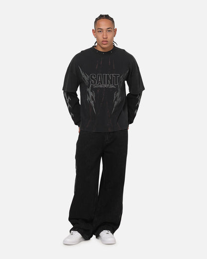 Saint Morta Amplus Tribal Jeans Black Shadow V2