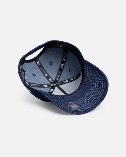 New Era New York Yankees 'Denim Contrast' 9FORTY A-Frame Snapback Denim