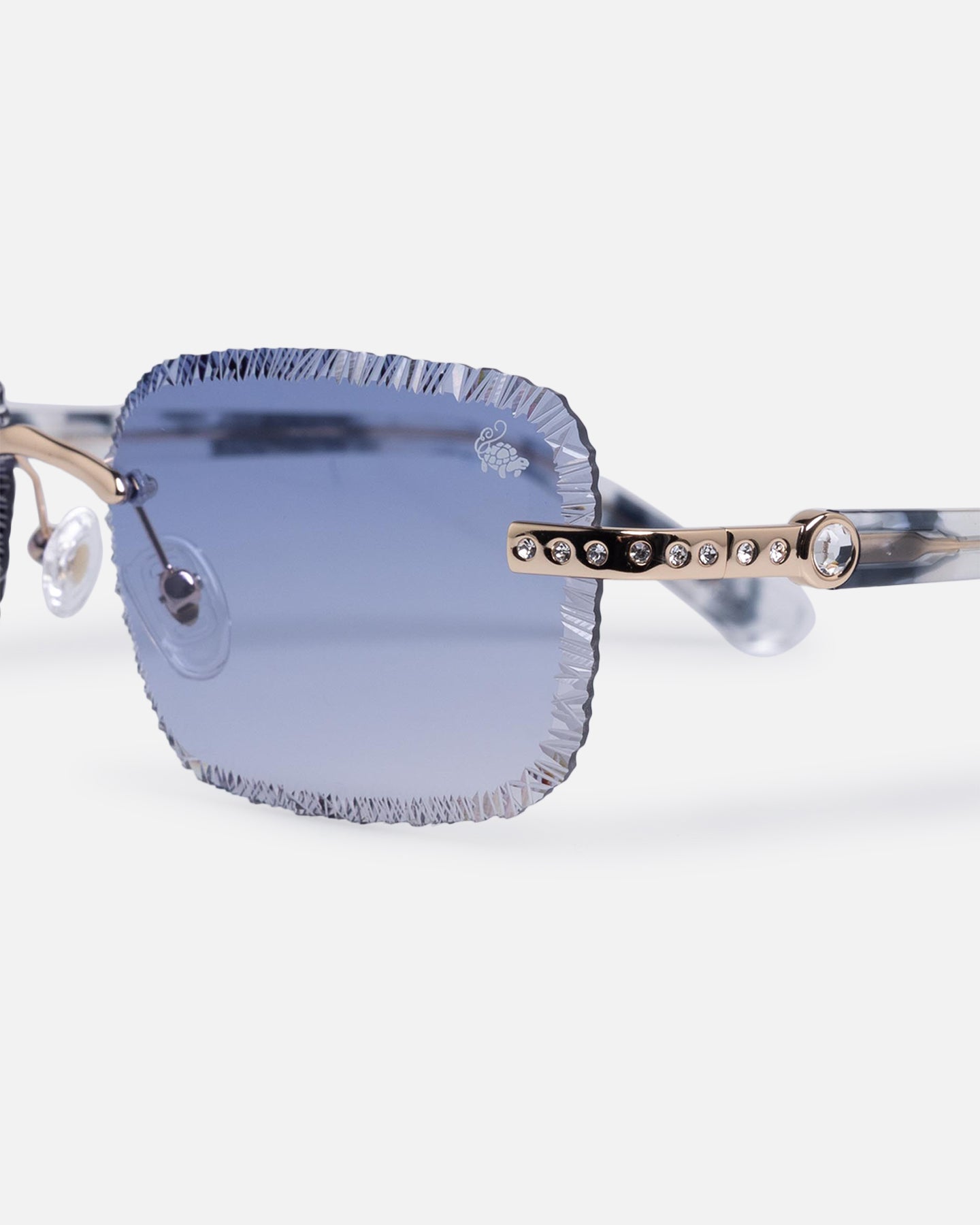 Belvoir & Co Hustler Sunglasses White/Blue