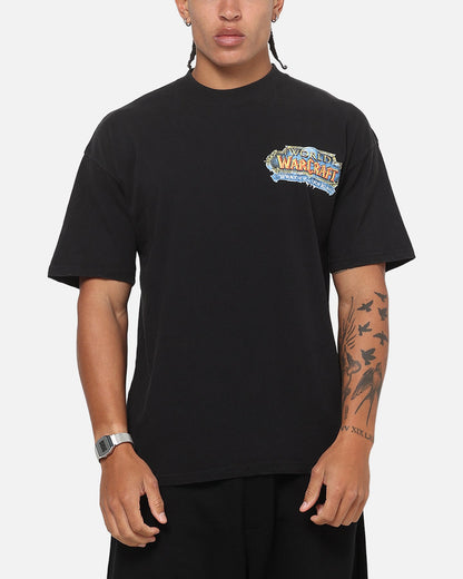 73Studio X Warcraft Frostmourne Hungers T-Shirt Black Acidwash