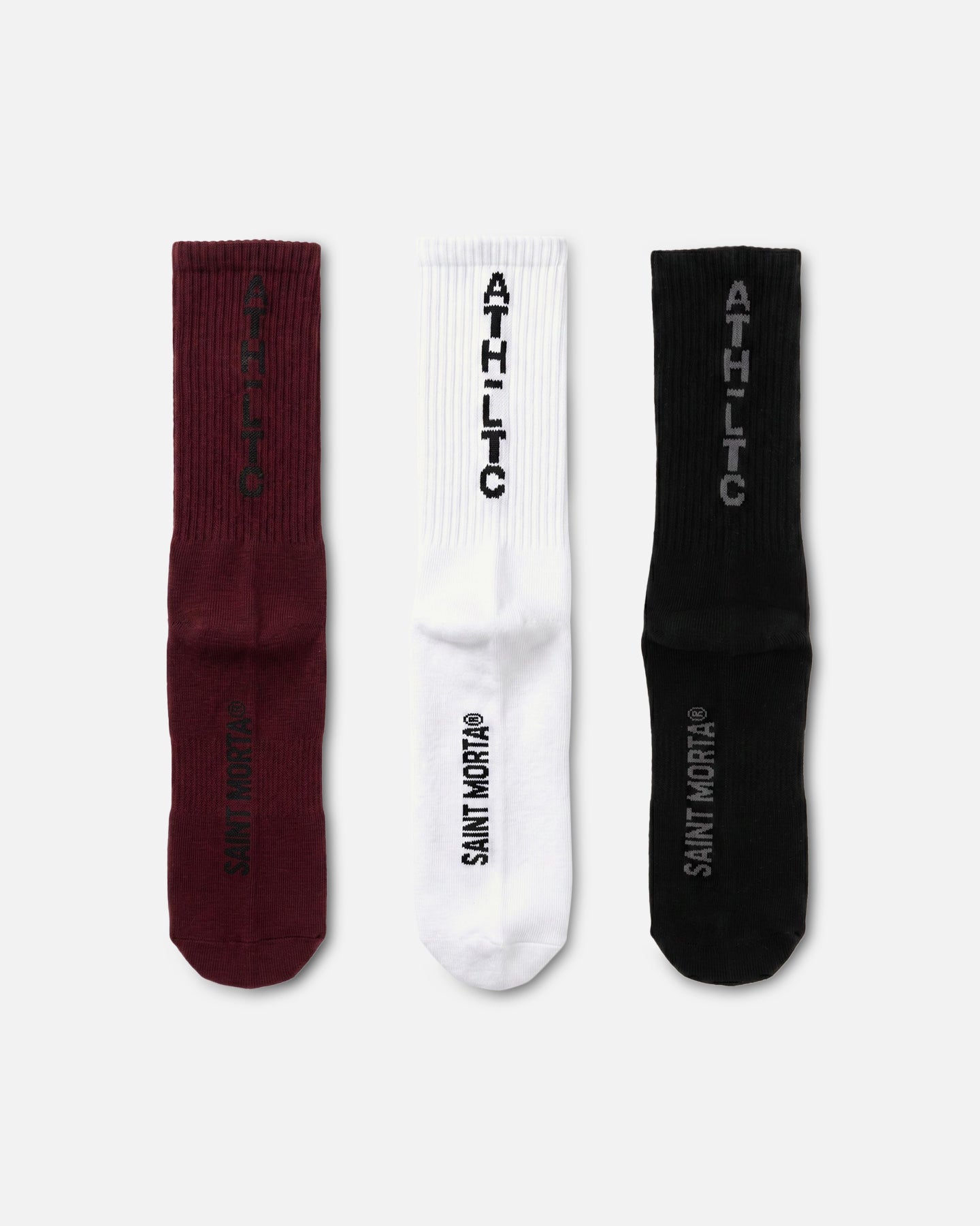 Saint Morta Athltc 3 Pack Socks Multi