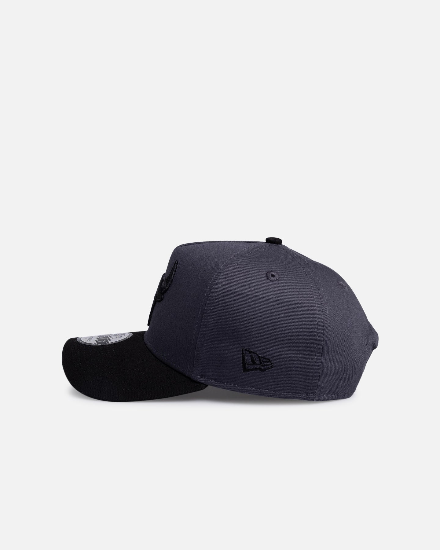New Era Chicago Bulls 'Graphite Black' 9FORTY A-Frame Snapback Black/Grey