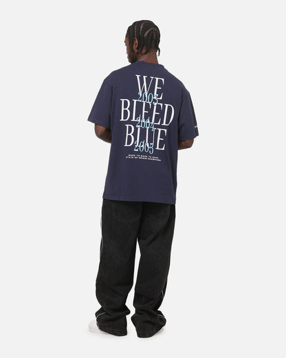 Mitchell & Ness New South Wales Blues We Bleed Blue T-Shirt Navy