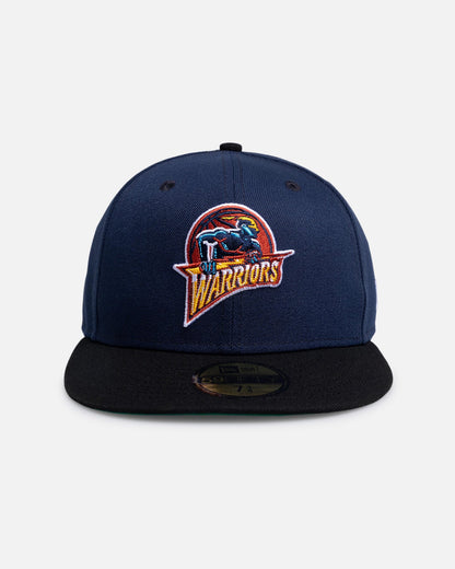 New Era Golden State Warriors 'Two Tone' 59FIFTY Fitted Dark Blue